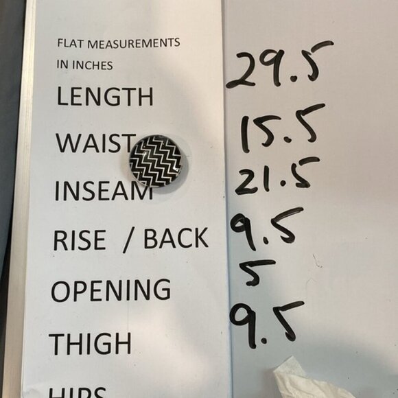 90 Degree By Reflex Blue 21' Leggings Size Medium - Picture 7 of 8